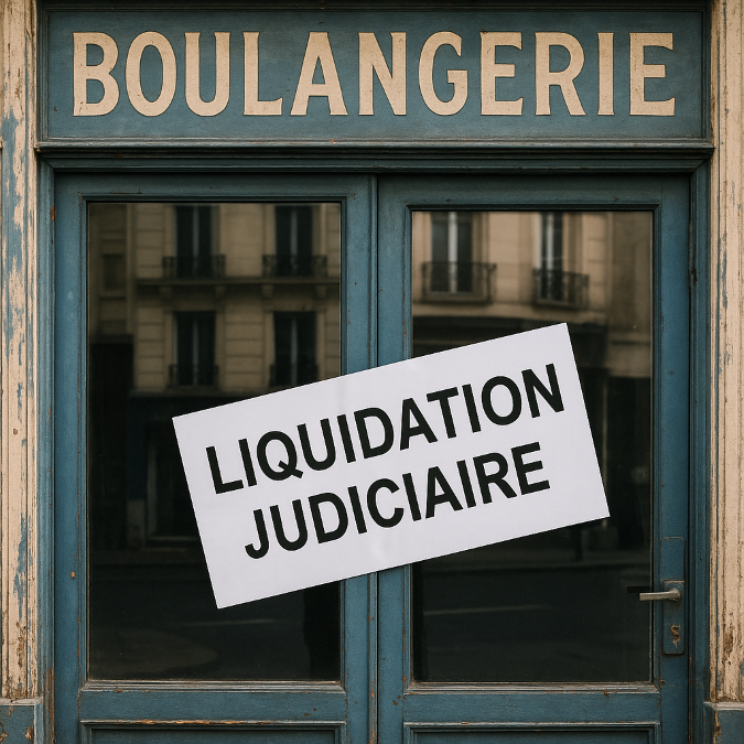 Boulangerie liquidation judiciaire fermeture reprise